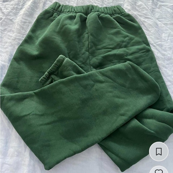 Forest Green Set Active Sweat Set Pants & Hoodie M - Picture 4 of 7